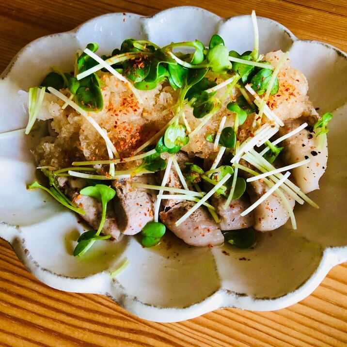 さっぱり!☆焼き豚ポン酢